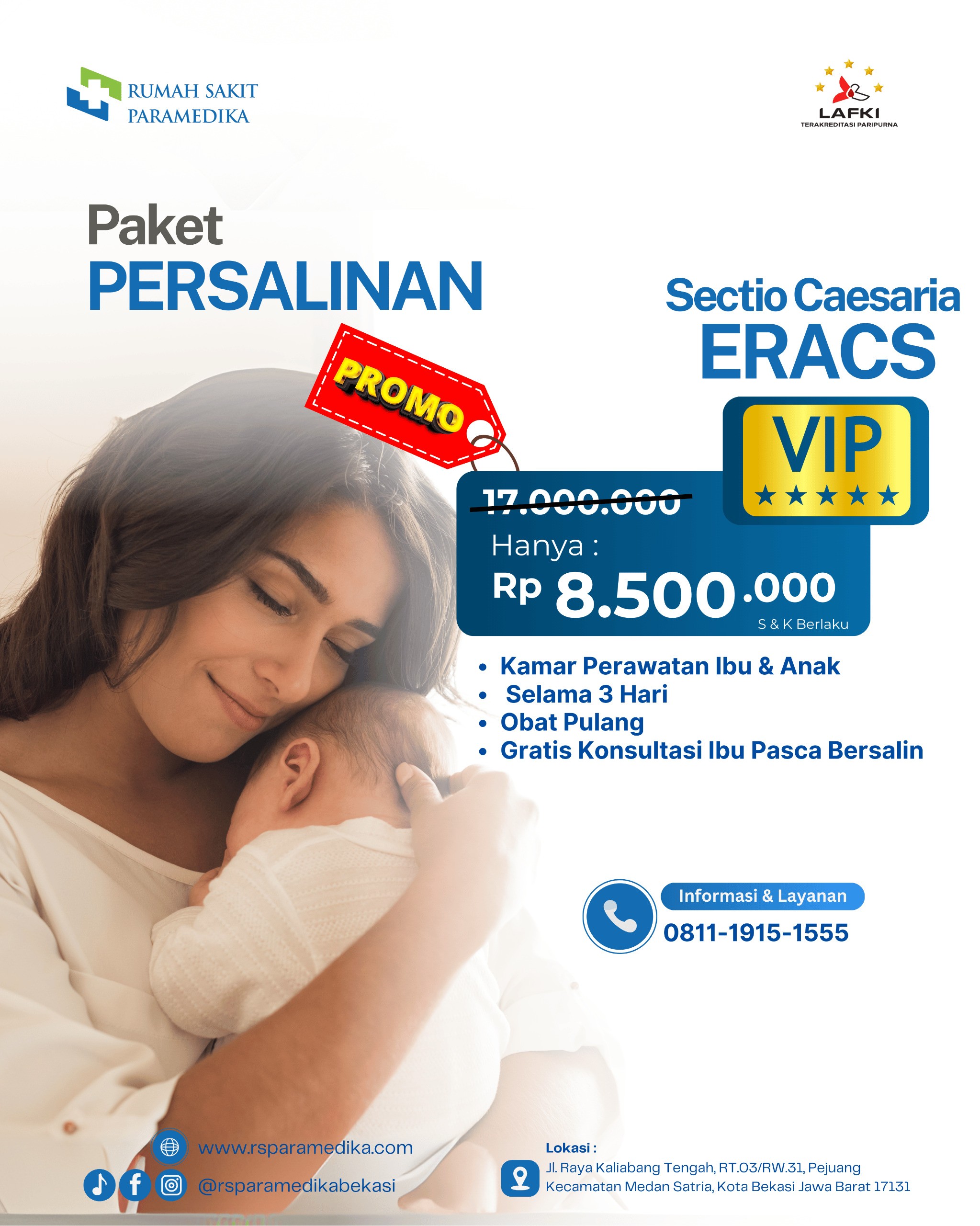 PERSALINAN CAESAR MURAH DI BEKASI